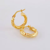Candongas Mati 2.9 g / 2 cm Oro Amarillo 18K