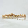 Pulsera Caqui Retazo GC 1gr / Liso Oro Amarillo 18K ©