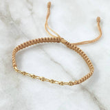 Pulsera Caqui Retazo GC 1gr / Liso Oro Amarillo 18K ©