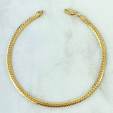Pulso Serpiente 2.1gr / 18.5cm / 2.7mm Oro Amarillo +3 18K *