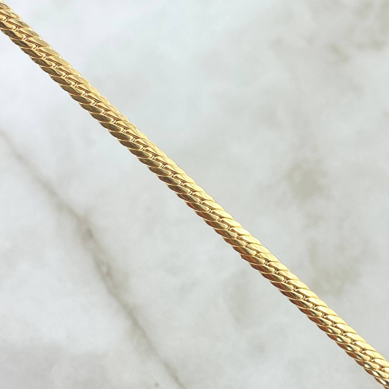 Pulso Serpiente 2.1gr / 18.5cm / 2.7mm Oro Amarillo +3 18K *