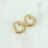 Candongas Carly 1.25gr / 1.5cm / Oro 18K *