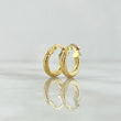 Candongas Carly 1.3gr / 1.5cm / Oro 18K *