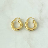 Candongas Rudi 3.35gr / 2.1cm / Oro Amarillo 18K *