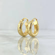 Candongas Rudi 3.35gr / 2.1cm / Oro Amarillo 18K *