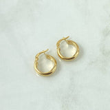 Candongas Nati 1gr / 1.4cm / Oro Amarillo 18K *