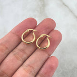 Candongas Nati 1gr / 1.4cm / Oro Amarillo 18K *