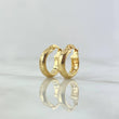 Candongas Nati 1.1gr / 1.7cm / Oro Amarillo 18K