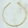 Pulso Aro Seguido 1.4gr / 17cm / 2.6mm Oro Amarillo +3 18K