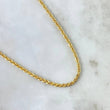 Cadena Lazo 6gr / 50cm / 3mm Oro Amarillo +3 18K