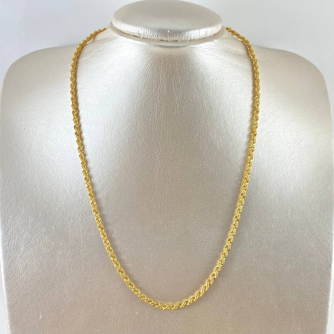 Cadena Lazo 6.9gr / 55cm / 3mm Oro Amarillo +3 18K