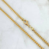 Cadena Franco 37.05gr / 60cm / 3mm Oro Amarillo +4 18K *