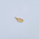 Dije Letra X 0.4gr / 1.5cm / Liso Oro Amarillo 18K &