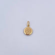 Dije Letra S 0.4gr / 1.5cm / Medalla Oro Amarillo 18K &