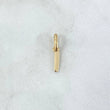Dije Letra I Cursiva 0.3gr / 1.6cm / Lisa Oro Amarillo 18K