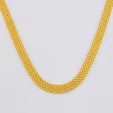 Cadena China 7.2g / 45cm / 5mm Oro Amarillo 18K