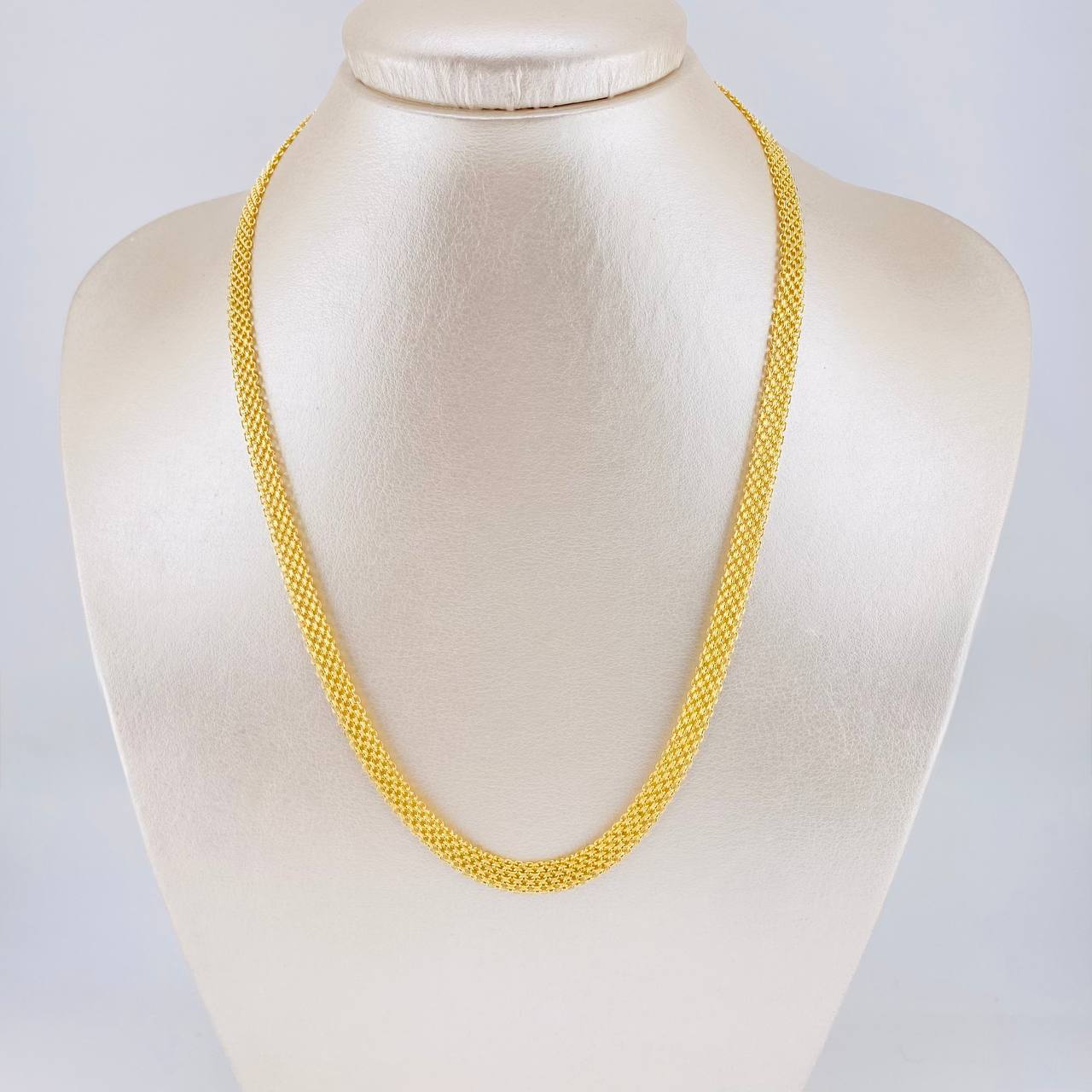 Cadena China 7.2g / 45cm / 5mm Oro Amarillo 18K