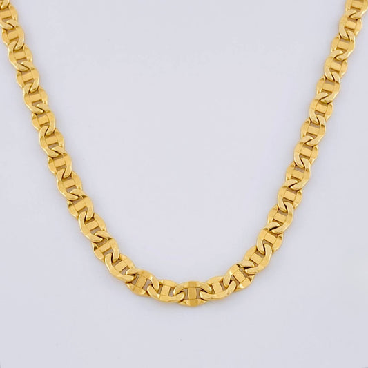 Cadena Escalera 9.4g / 60cm / 4.05mm Oro Amarillo 18K