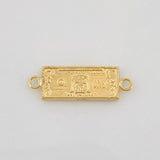 Herraje One Dólar 0.65g / 2.2cm Oro Amarillo 18K
