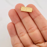 Herraje One Dólar 0.6g / 2.2cm Oro Amarillo 18K