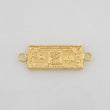 Herraje One Dólar 0.6g / 2.2cm Oro Amarillo 18K