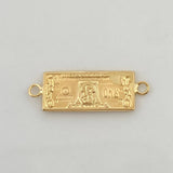 Herraje One Dólar 0.75g / 2.5cm Oro Amarillo 18K