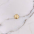 Herraje Virgen Guadalupe Tambor 0.7gr / 1.2cm / Troquelado Oro Amarillo 18K &