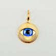 Dije Ojo Turco 1.45gr / 1.8cm / Oro Amarillo +4 18K