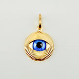 Dije Ojo Turco 1.45gr / 1.8cm / Oro Amarillo +4 18K
