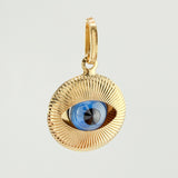 Dije Ojo Turco 1.45gr / 1.8cm / Oro Amarillo +4 18K