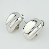 Candongas Ondeadas 5.85gr / 3.2cm / Oro Blanco +4 18K ©