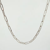 Cadena Cajón 4.9gr / 50cm / 3.3mm Oro Blanco +3 18K ©