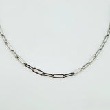 Cadena Cajón 4.45gr / 45cm / 3.3mm Oro Blanco +3 18K ©