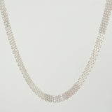 Cadena China 13.85gr / 60cm / 4.8mm Oro Blanco +1 18K ©