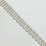 Cadena China 13.85gr / 60cm / 4.8mm Oro Blanco +1 18K ©