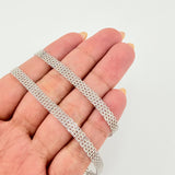 Cadena China 13.85gr / 60cm / 4.8mm Oro Blanco +1 18K ©