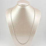 Cadena China 9.1gr / 60cm / 3.3mm Oro Blanco +1 18K ©