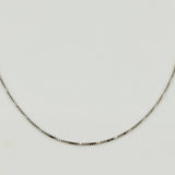 Cadena Veneciana 1.7gr / 40cm / 0.8mm Oro Blanco +3 18K ©