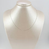 Cadena Veneciana 0.9gr / 40cm / 0.6mm Oro Blanco +3 18K ©