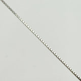 Cadena Veneciana 0.9gr / 40cm / 0.6mm Oro Blanco +3 18K ©