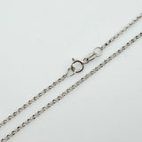 Cadena Roll On 1.35gr / 40cm / 1.3mm Oro Blanco +3 18K ©