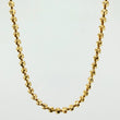 Cadena Militar Media Luna 34.9gr / 60cm / 5mm Oro Amarillo Nac.Esp. 18K ©