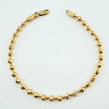 Pulso Militar 8.55gr / 19cm / 4mm Oro Amarillo Nac.Esp. 18K ©