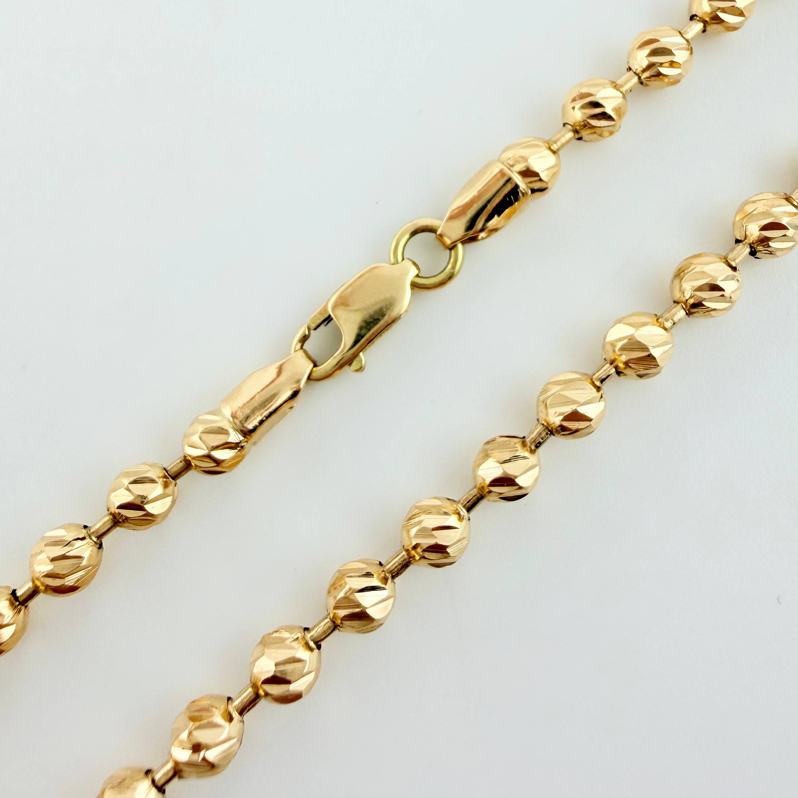 Pulso Militar 6.5gr / 19.5cm / 3.8mm Oro Amarillo Nac.Esp. 18K ©