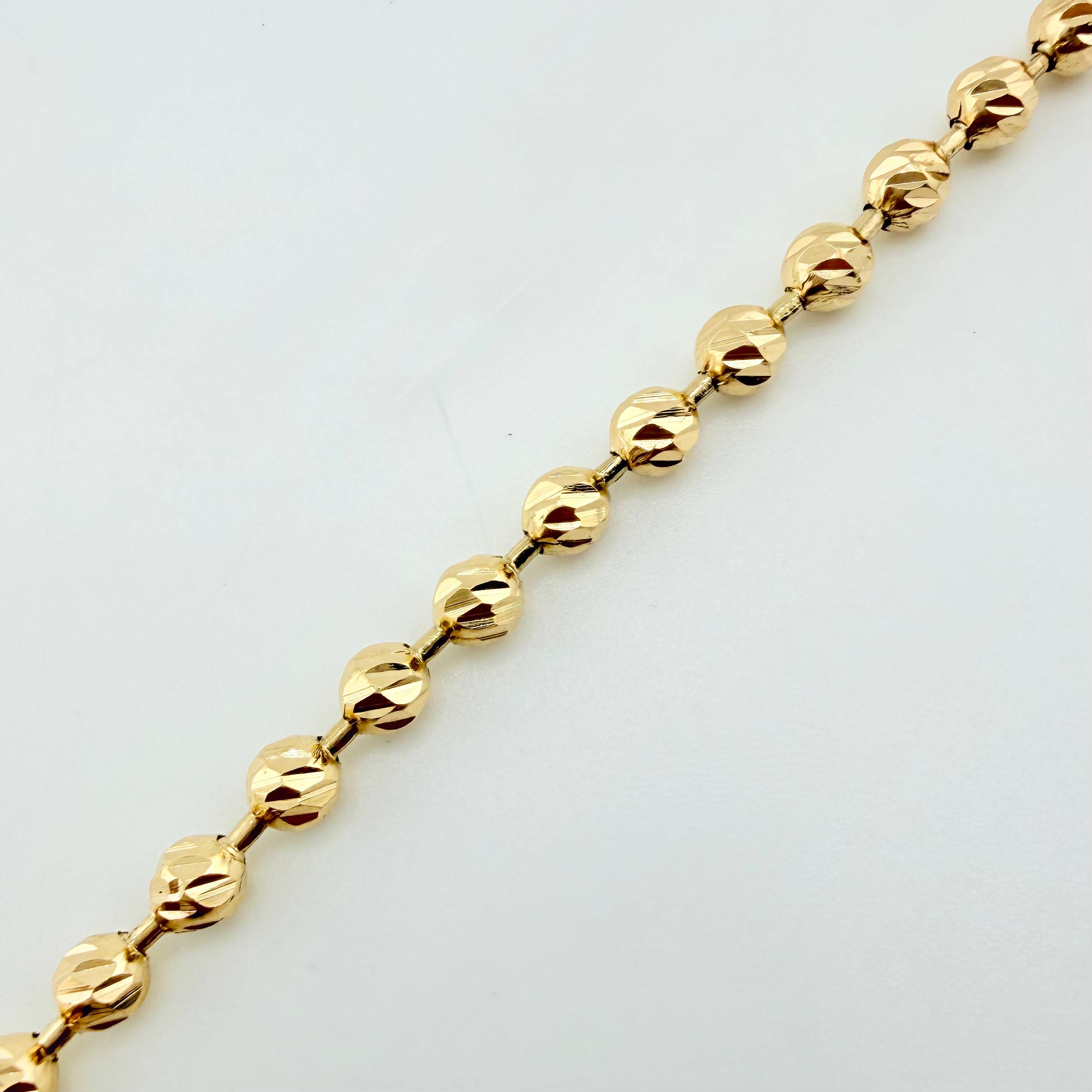 Pulso Militar 6.05gr / 18.5cm / 4mm Oro Amarillo Nac.Esp. 18K