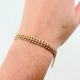 Pulso Sedusa 3.25gr / 19cm / 6mm Oro Amarillo +3 18K ©