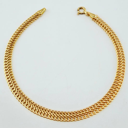 Pulso Sedusa 2.7gr / 19cm / 4.7mm Oro Amarillo +3 18K