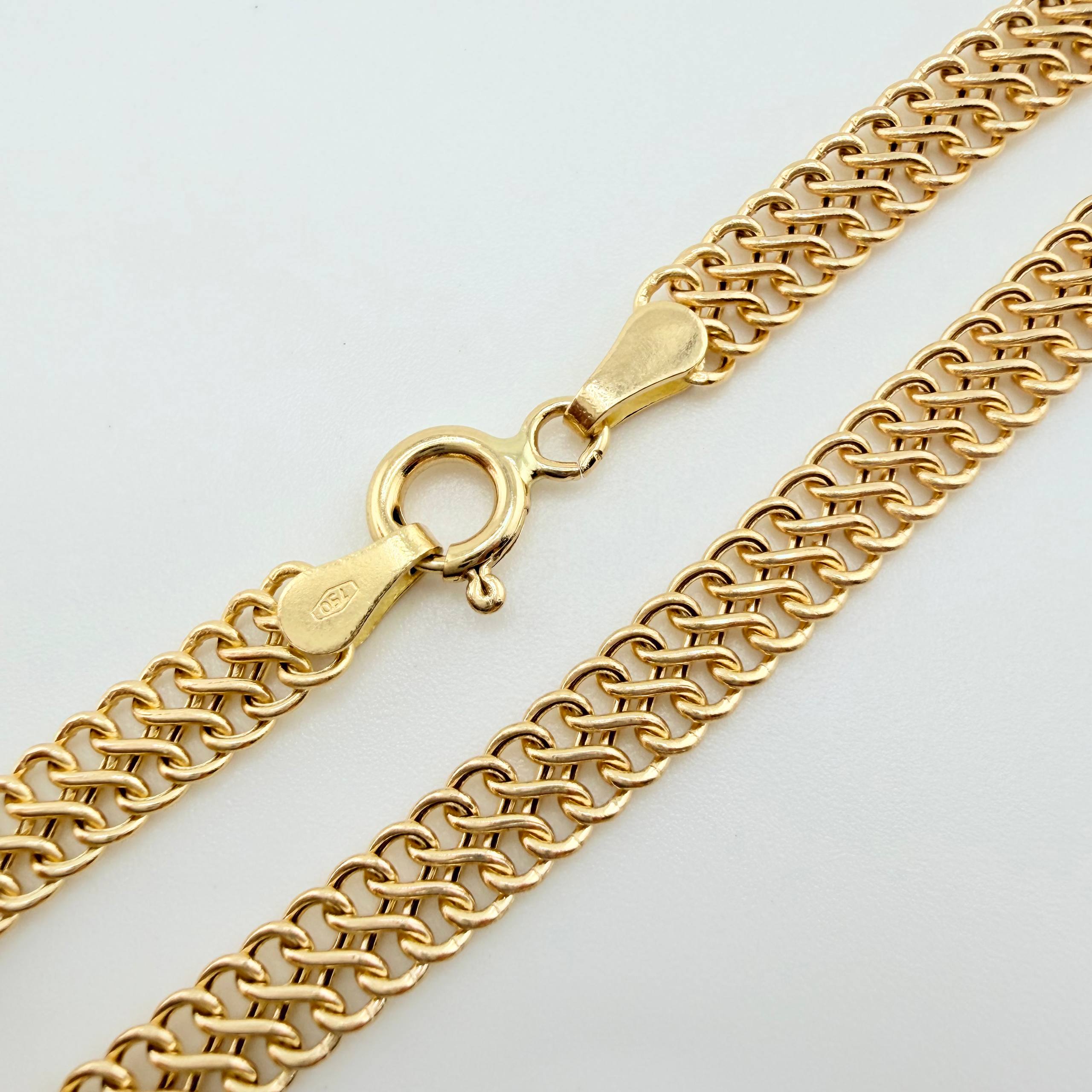 Pulso Sedusa 1.95gr / 19cm / 4mm Oro Amarillo +3 18K