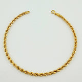 Pulso Lazo 1.85gr / 18.5cm / 2.7mm Oro Amarillo +3 18K