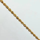 Pulso Lazo 2.05gr / 18cm / 2.42mm Oro Amarillo +3 18K %